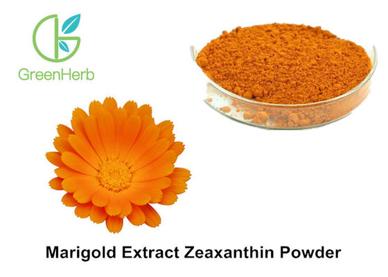 Polvo natural del colorante alimentario, polvo de la zeaxantina del extracto de la flor de la maravilla del 5%